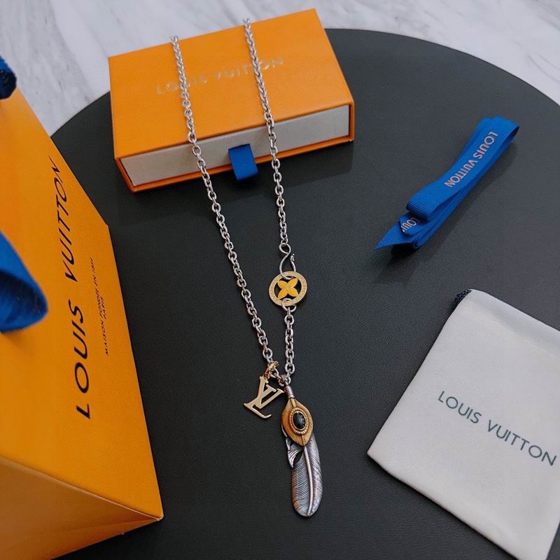 LV Necklace 03lyr378